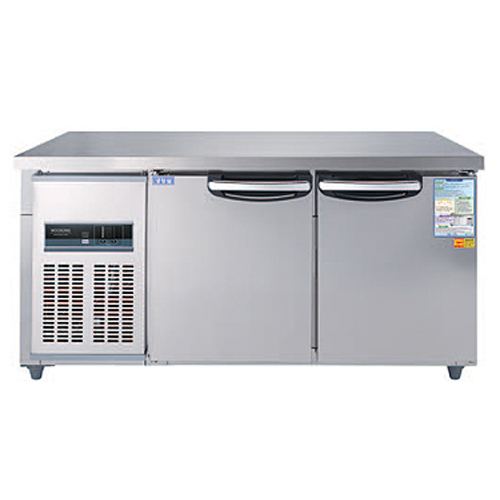 업소용 테이블 냉장고 우성 냉테이블 WSM-150FT 메탈 냉동전용