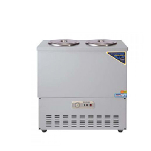 우성 육수 냉장고 WSR-202 2말 쌍통 1모터 업소용 냉면 육수냉장고