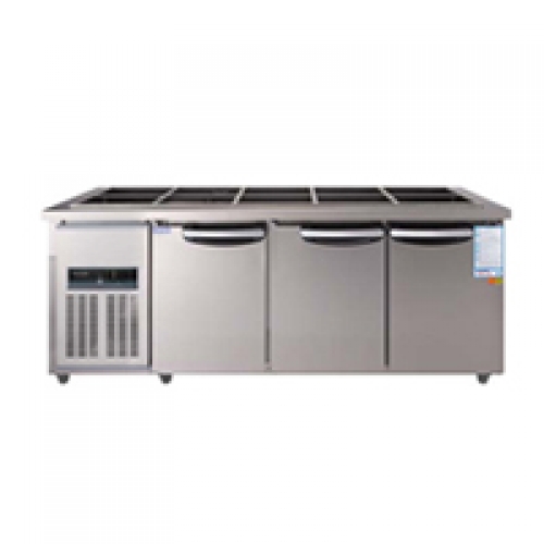 우성 업소용 반찬 냉장고 찬밧드 WSM-180RB 주방 테이블 냉장고