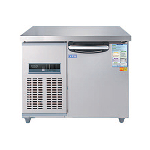 업소용 테이블 냉장고 우성 냉테이블 WSM-090FT 올스텐 냉동전용